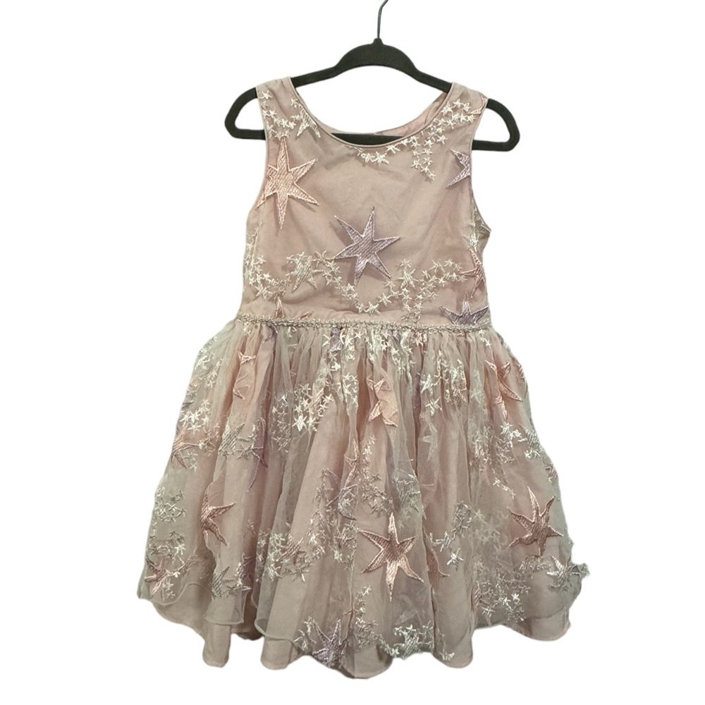 Pippa & Julie Dress with Embroidered Stars